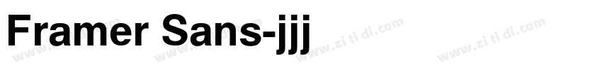 Framer Sans字体转换